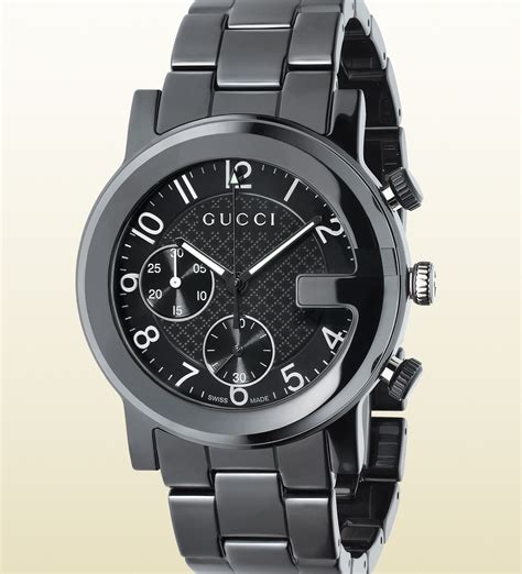 gucci mens ceramic watch|Gucci watches for men price.